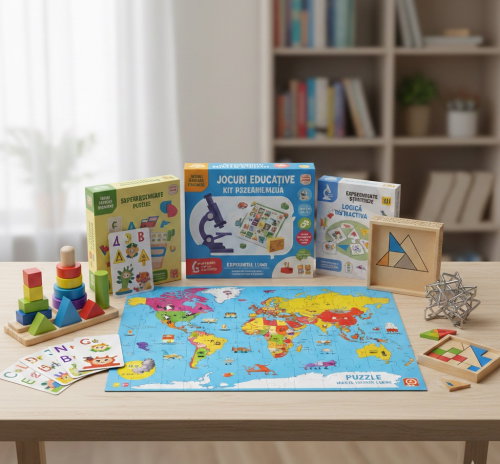 Jocuri Educative si Puzzle-uri